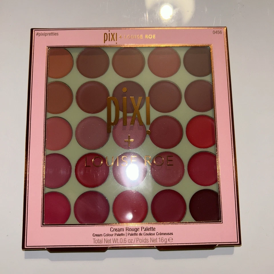 Pixi + Louise Roe Cream Rouge Palette Cream Colour Palette - 25x Lip Shades 16g - Image 1 of 1