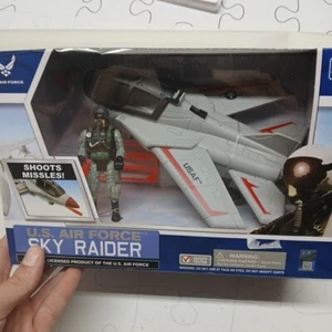 Official US Space Air Force Sky Raider Fighter Jet Airplane, The Toy Association - Picture 1 of 7