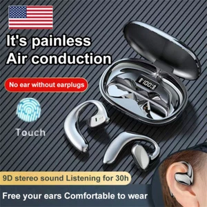 Wireless Bluetooth Earphones Headset Earbuds for Apple iPhone Android Headphones - Picture 1 of 12