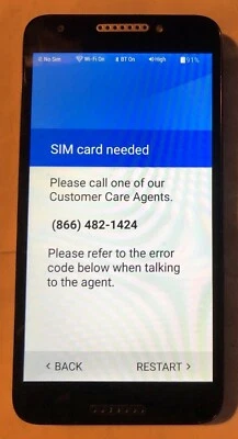 Alcatel A30 Fierce 5049S (GreatCall) Fast Ship Black Very Good Used Cool - Image 1 of 2