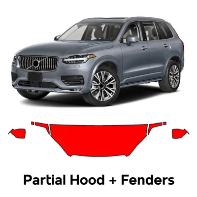 Предварительно нарезанная защитная пленка для капота PPF для Volvo XC90 2020-2022 - Изображение 1 из 4