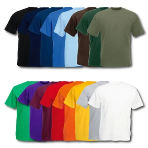 T-shirt uomo*01 manica corta maglietta morbida Valueweight Shirt S M L XL XXL 3XL 4XL 5XL - Foto 1 di 7