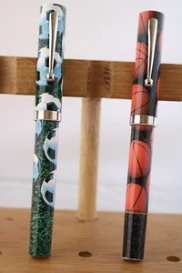 Vintage Sheaffer kein Unsinn Special Sports Edition Kugelschreiber, 2 Designs - Bild 1 von 3