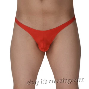 Sexy Men's Low-rice Bikini Thong Underwear Guy Comfy T-back Swim G-string Shorts - Picture 1 of 19