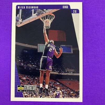 Mitch Richmond 1997-98 Upper Deck Collector's Choice Card #319 Sacramento Kings - Image 1 of 2