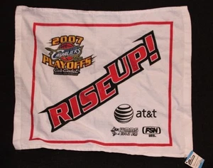 NBA CLEVELAND CAVS BASKETBALL 2007 PLAYOFF RALLY TOWEL ARENA PROMO AT&T VARIANT - Picture 1 of 11