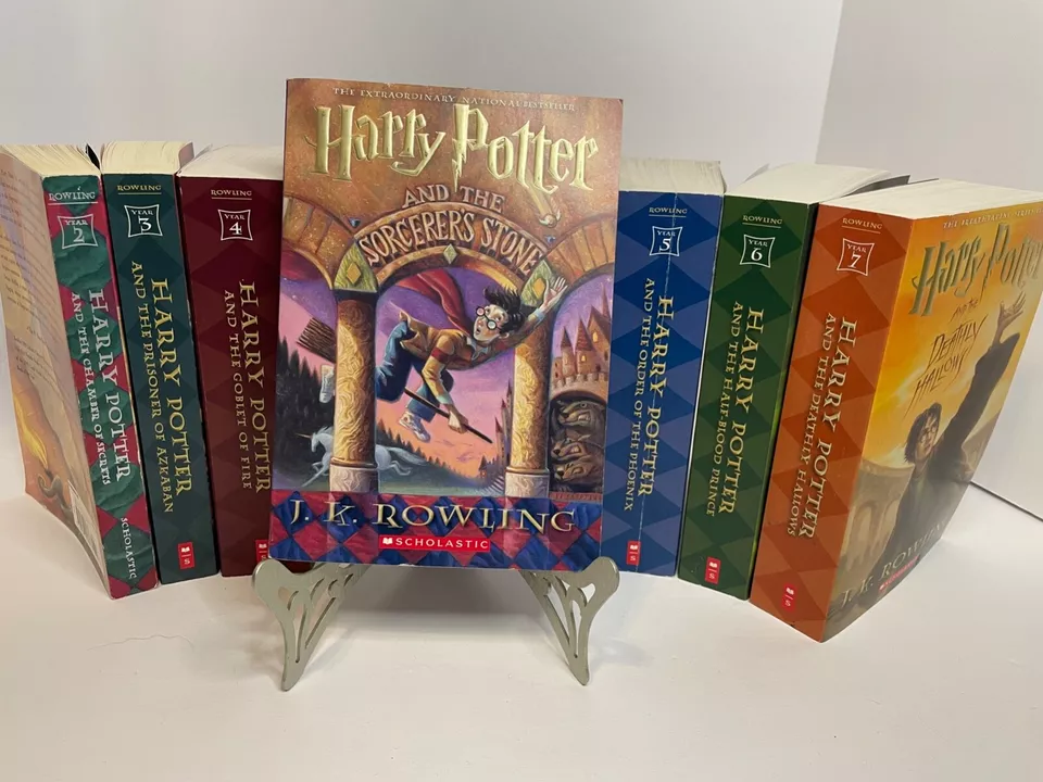 Harry Potter You Choose The Book, Complete Set 1-7, Paperback Only-Good - Image 1 of 1