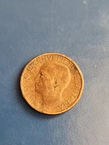 Italien Sammlermünze 1920 10¢ Centimi. Geschenkideen für Sammler (6) - Bild 1 von 2