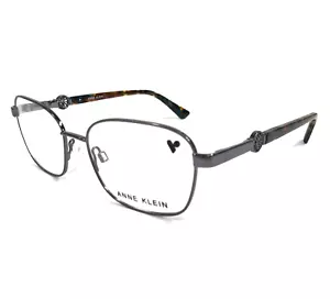 Anne Klein Eyeglasses Frames AK5103 030 SLATE Tortoise Square Wire Rim 52-17-140 - Picture 1 of 13