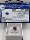 GAL Certified Kashmir Sapphire 7.59Ct Ring Size 8 SS W/ Moissanite MSRP $475