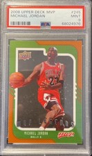 2008 Upper Deck Basketball Michael Jordan MVP Legends Bulls PSA 9 MINT