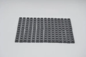 LEGO 30 x Basisplatte neues dunkelgrau Dark Bluish Gray Plate 1x6 3666 - Bild 1 von 2