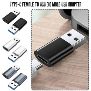 USB Type C Female to USB 3.0 Male Adapter Converter 14 Charger 15 ❁UK - Picture 1 of 12