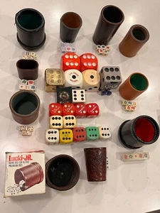RED DICE N CUP DEAL RESERVED 091422gBH - Picture 1 of 12