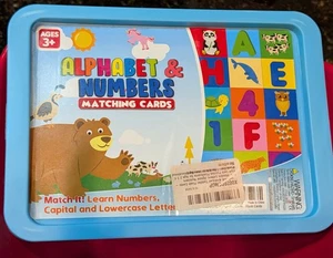 Alphabet ABC Zahl # passende Karten-Holzpuzzle pädagogisches Spielzeug Spur mit Finger - Bild 1 von 8