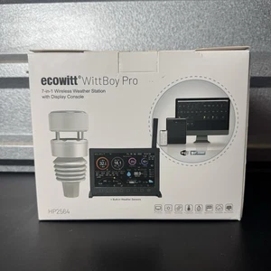 ECOWITT Wittboy Pro Weather Station HP2564 7” HP2560 TFT Display Console WS90 - Picture 1 of 8