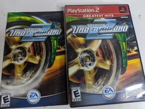 *NO GIOCO* Need for Speed Underground 2 Sony solo custodia e manuale - Foto 1 di 6