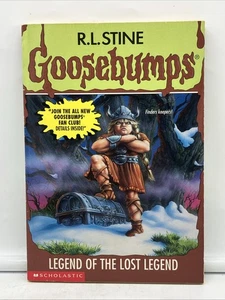 Goosebumps #47 Legend Of The Lost Legend Paperback Book R.L. Stine First Edition - Picture 1 of 3