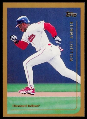 1999 Topps #68 Kenny Lofton Cleveland Indians Baseball Card - Image 1 of 2