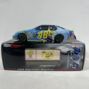 team caliber jimmie johnson lowes sponge bob Monte Carlo /3120 1/24 Diecast - Picture 1 of 19