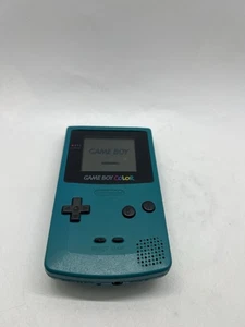 Nintendo Gameboy Color Handheld Konsole System Türkis Blau Retro Gaming - Bild 1 von 6