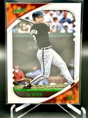 2021 Panini Absolute - Cal Ripken #92 Green - Image 1 of 2