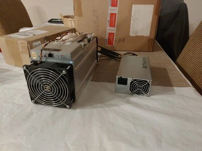 Antminer Bitmain S9 13.5 Th Bitcoin Miner with APW3 PSU - Image 1 of 3