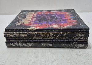 Lotto libri giochi RPG Wraith: The Oblivion libro sorgente/guida giocatori/regola/lupo bianco - Foto 1 di 12