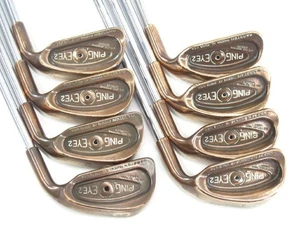 Ping EYE2 Beryllium Copper Black Dot Iron Set #3-9,W (8Clubs) - Picture 1 of 10