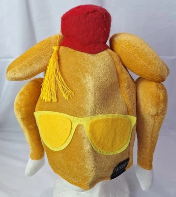 ДРУЗЬЯ индейка шляпа взрослых День благодарения и Рождество 90-х Турция ноги шляпа один размер - Изображение 1 из 4