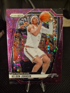 2024-25 Panini Prizm Purple Prizm SP 60/75 KELDON JOHNSON San Antonio Spurs - Bild 1 von 5