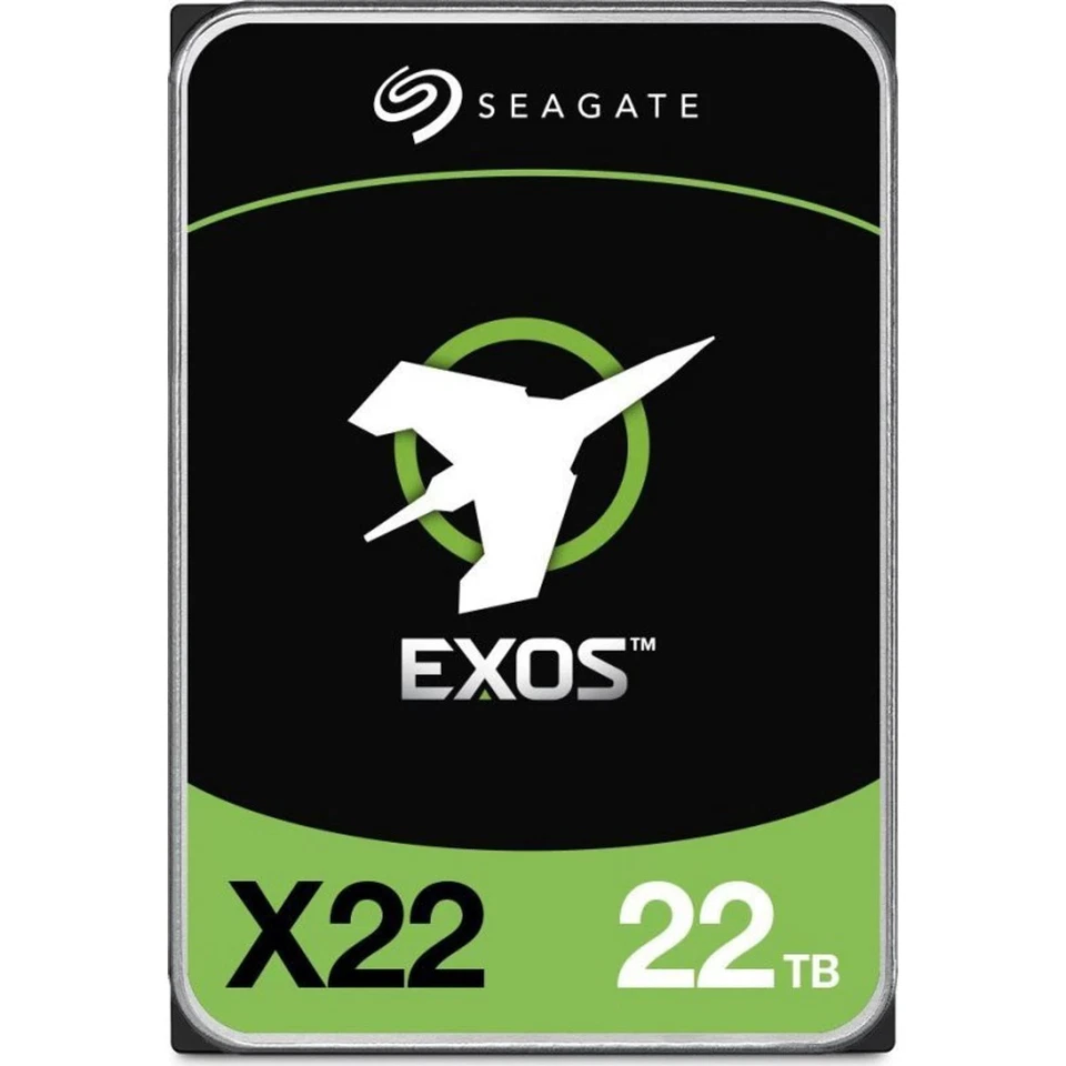Seagate Exos X22 22TB SATA 3.5in 7200 RPM Internal Hard Drive  - Image 1 of 1
