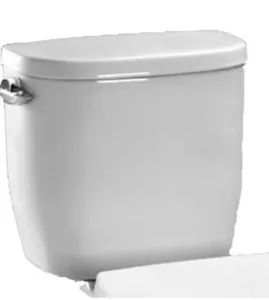 Toto ST243E#01 Entrada Close Coupled Elongated Toilet Tank and Cover, White - Picture 1 of 3