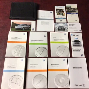2015 15 VW VOLKSWAGEN JETTA HYBRID OWNERS MANUAL BOOKS XM REF NAV & MAINT CASE - Picture 1 of 9