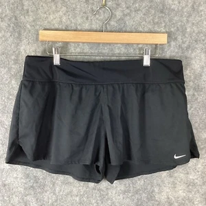 Pantalones Cortos Nike Dri-Fit Negros Cintura Elástica Correr Gimnasio Activo PullOn Para Mujer Talla XL - Imagen 1 de 12