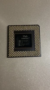 INTEL CELERON 400MHZ FV524RX400 128 SL3A2 Socket 370 TESTED - Picture 1 of 3