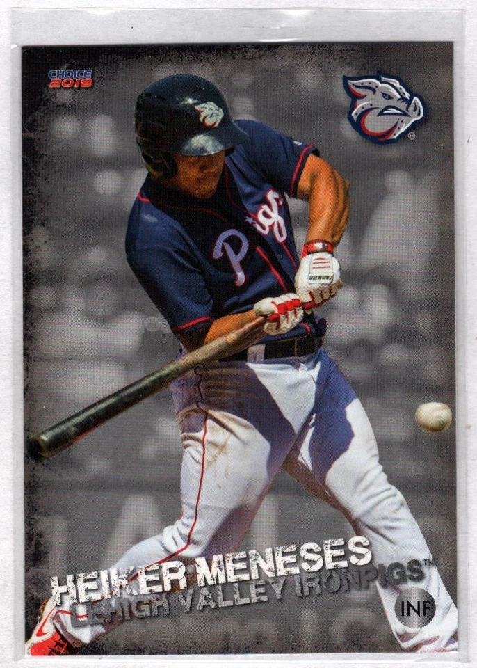 Heiker Meneses 2018 Choice Lehigh Valley Ironpigs - Image 1 of 1