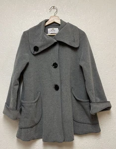 Janska Fleece Jacket Front Pockets Unloined Gray Sz XS - Picture 1 of 7