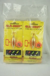 Northland Fishing Glo Shot Spoon - 1/4 Oz Gold Shine (Lot of 6) - Picture 1 of 4