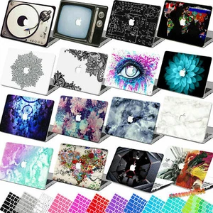 Funda rígida engomada para portátil KB para Macbook New Pro Air 11 13 14 15 16 - Imagen 1 de 24