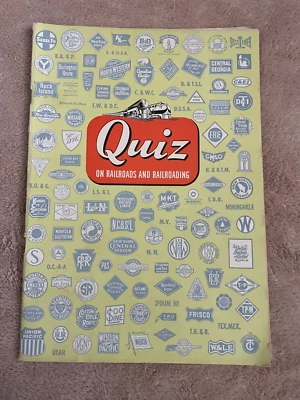 Quiz on Railroads and Railroading Seventh Edition 1948 Assoc American Railroads - Image 1 of 4