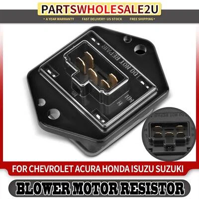 Resistencia del motor del soplador de climatización para Acura SLX Chevrolet T6500 T7500 Honda Passport Foto 1 de 4