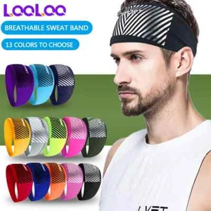 1Pcs Men's and Women's Sweatband Yoga Headband for Exercise, Running, Fitness - Picture 1 of 37