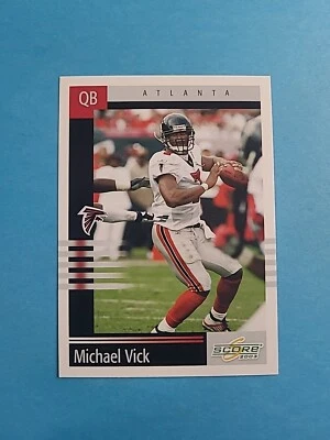 MICHAEL VICK 2003 SCORE FOOTBALL CARD # 154 H9259 - Image 1 of 2