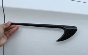 For Mercedes-Benz GLK 2009-2015 ABS Black Front Side Door Fender Cover Trim 2PCS - Picture 1 of 10