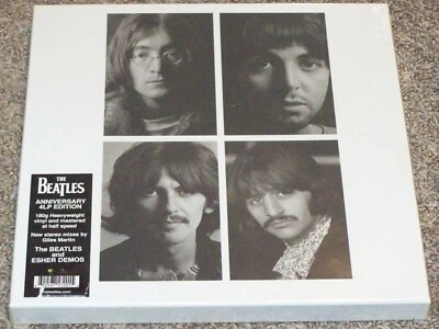 THE BEATLES WHITE ALBUM ANIV 4 LP EDITION ON 180 GRAM VINYL NEW STEREO MIXES - Image 1 of 2
