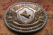 Sterling Silver Vintage Cowboy & Western Belt Buckles for sale | eBay
