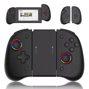 Game Controller for Switch/OLED with Adjustable TURBO/Vibration/Programmable/RGB - Picture 1 of 56