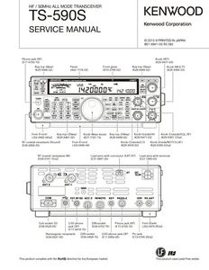 Service Manual-Anleitung für Kenwood TS-590 S  - Bild 1 von 1