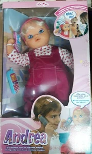 MUÑECA ANDREA DE FALCA TE CONTESTA AL TELEFONO - Imagen 1 de 6